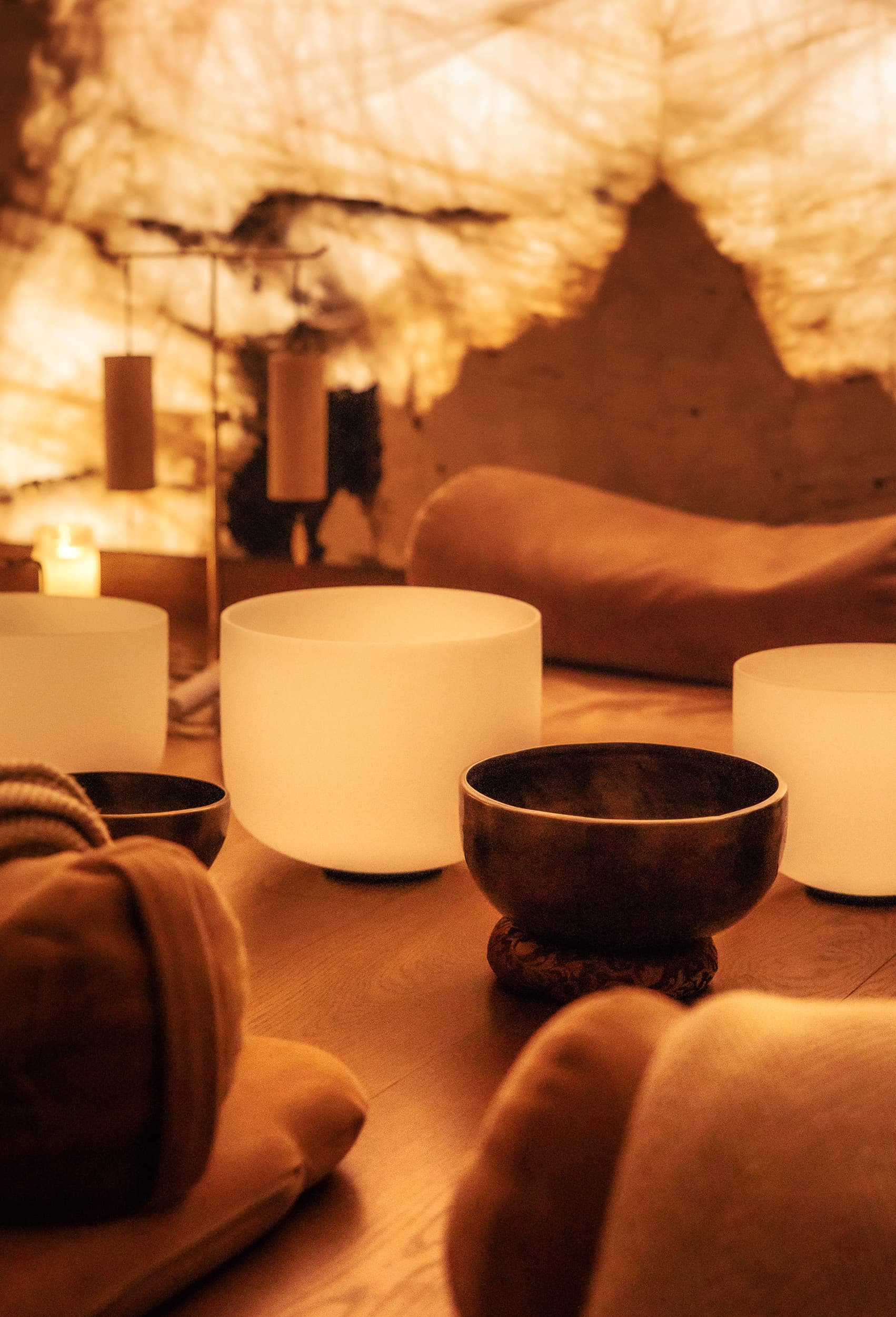 warm bowls sacred tones